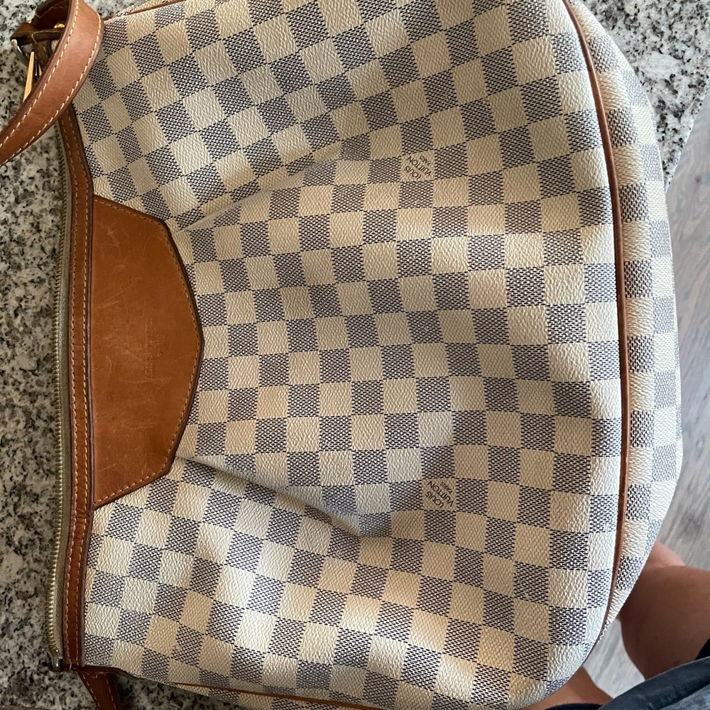 Louis Vuitton Siracusa Damier Azur crossbody